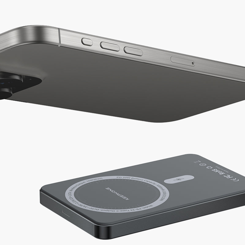 Keephone Ultra-Compact Cross-Border Magnetic 5000 mAH Mini Power Bank