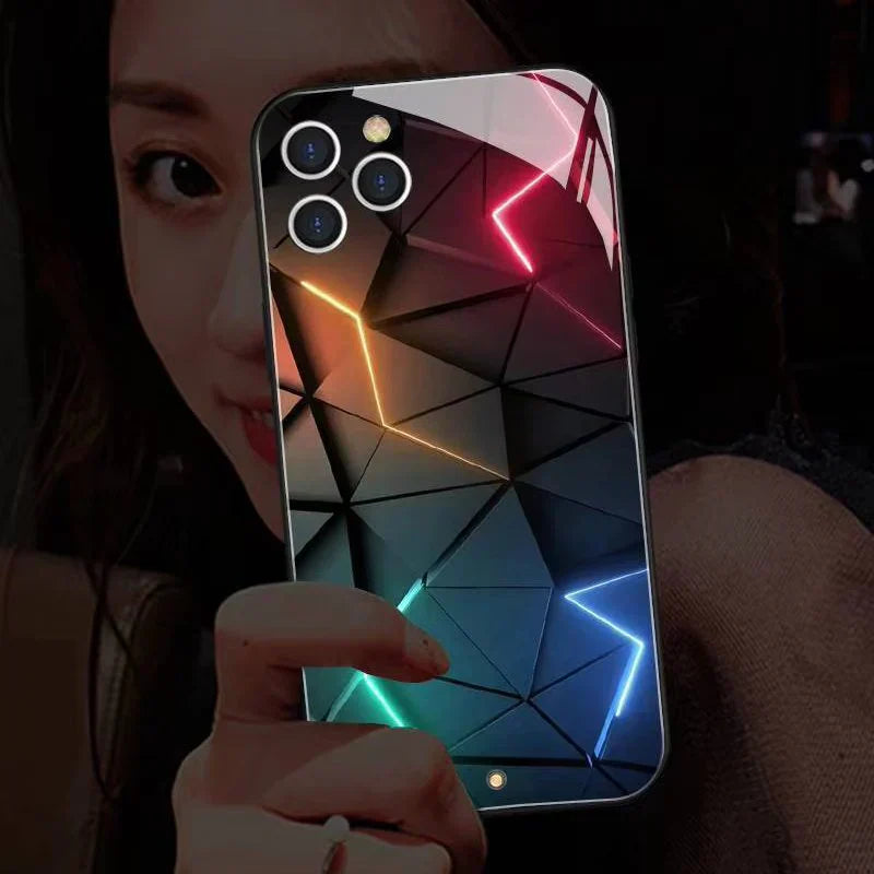 Smart Luminous Aura Flash Case - iPhone