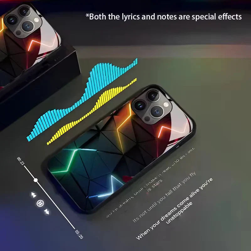 Smart Luminous Aura Flash Case - iPhone