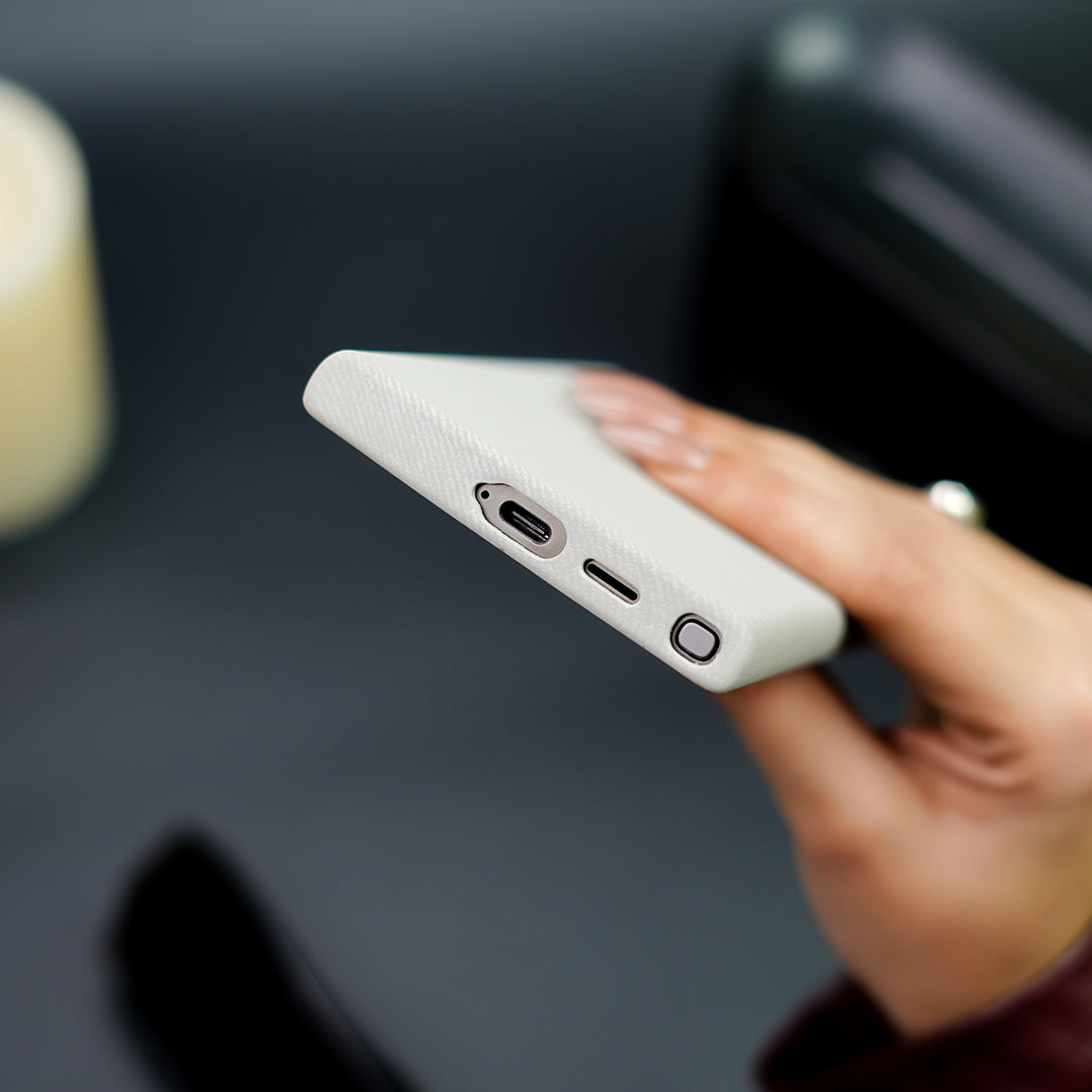 Sleek Textured Fabric Shield Case - Samsung