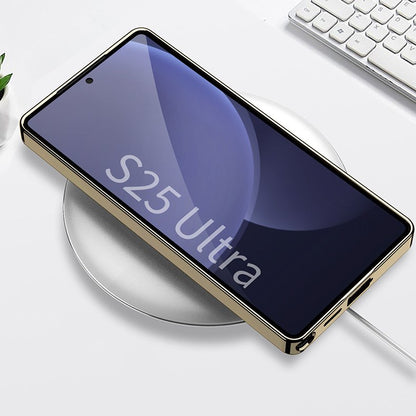 Royal Touch Electroplated Leather Case - Samsung