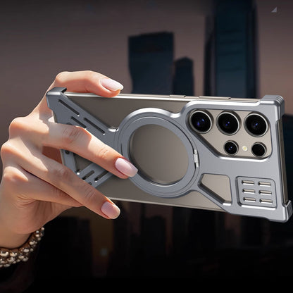 Galactic Armor Magnetic Bracket Frame Case - Samsung