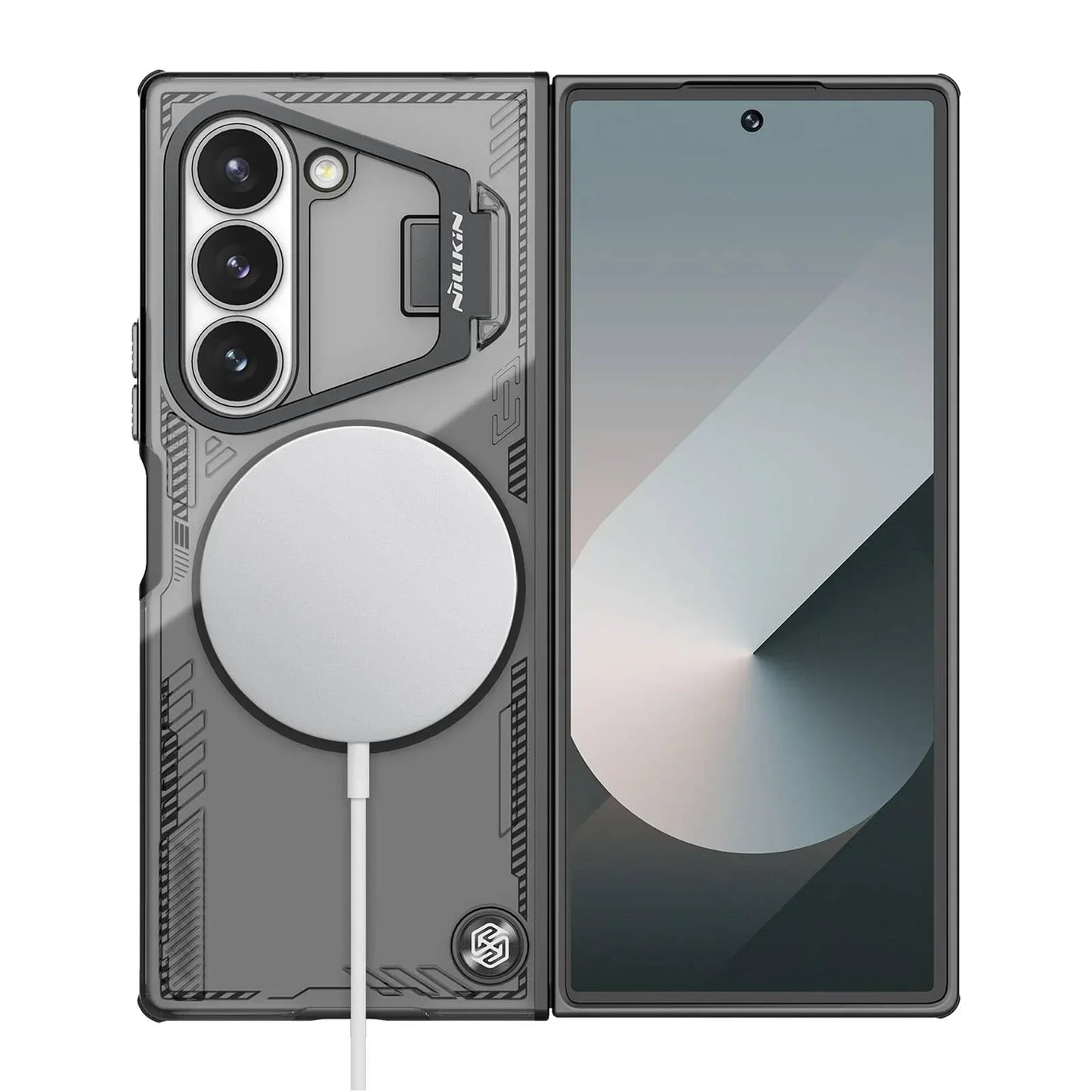 Galaxy Z Fold Series Crystal Flex Foldable Lens Bracket Case
