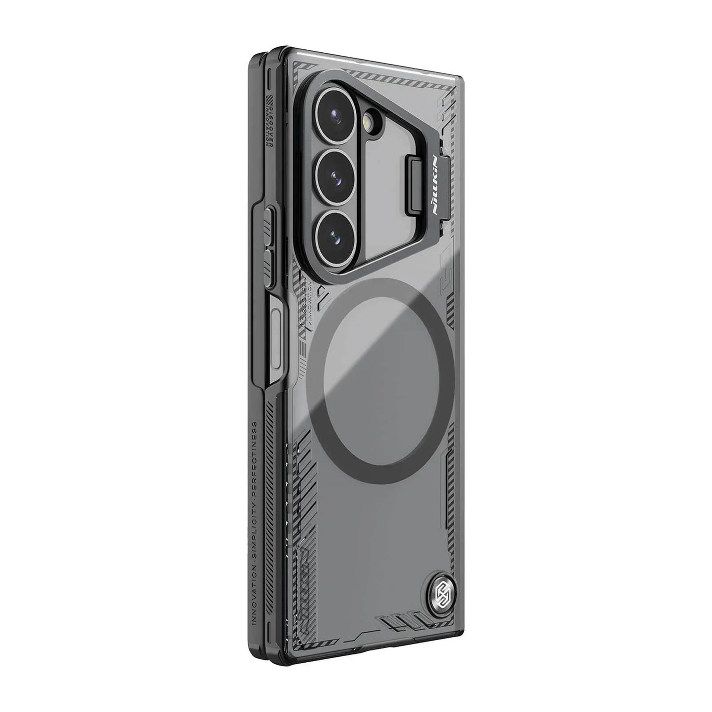 Galaxy Z Fold Series Crystal Flex Foldable Lens Bracket Case