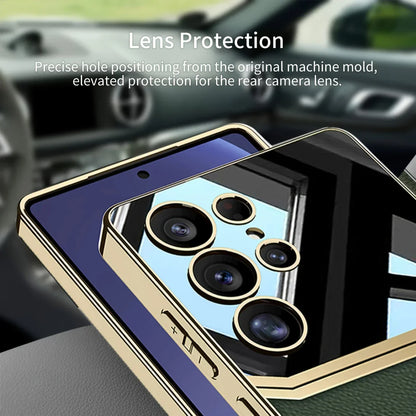 Royal Touch Electroplated Leather Case - Samsung