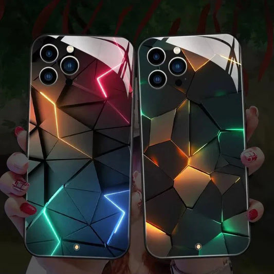 Smart Luminous Aura Flash Case - iPhone