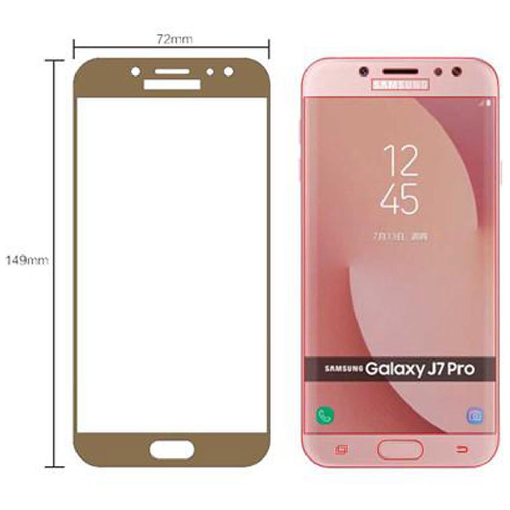 Mighty 2.5D Tempered Glass for SAMSUNG Galaxy J7 Pro (Scratch Resistant) - Image 5
