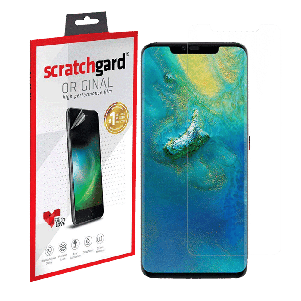 Kurve Primo 3D Screen Protector for Huawei Mate 20 Pro (Fingerprint Resistant)