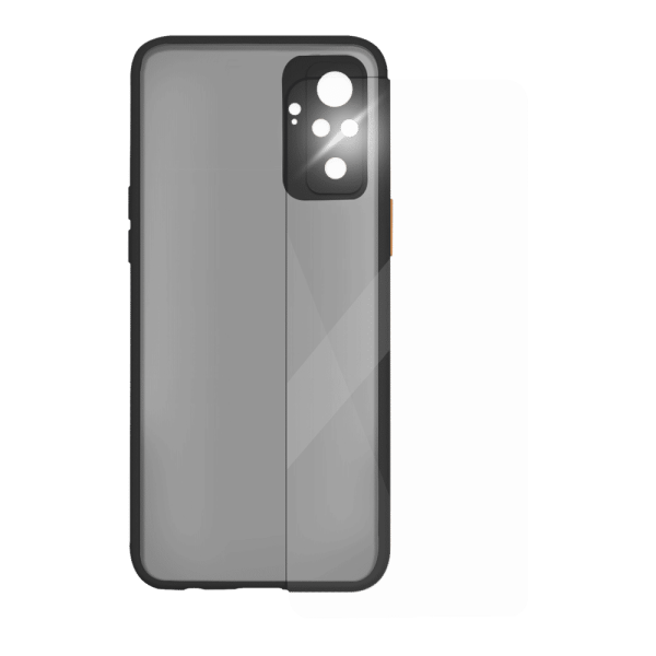 Duplex Screen Protector & Polycarbonate Back Cover Combo for Redmi Note 10 Pro (Anti Scratch Design, Black)