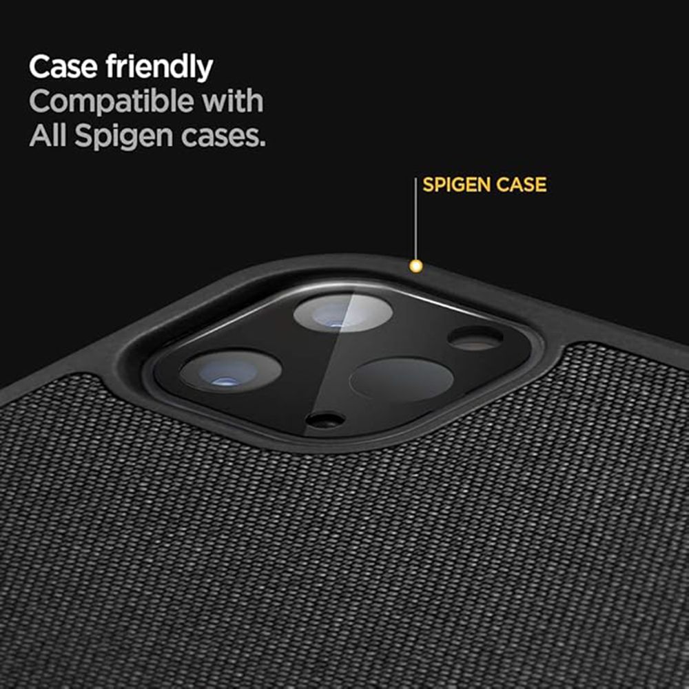 Camera Lens Protector For iPad Pro 11/12 (Extra Scratch Protection, AGL01110, Black) - Image 8