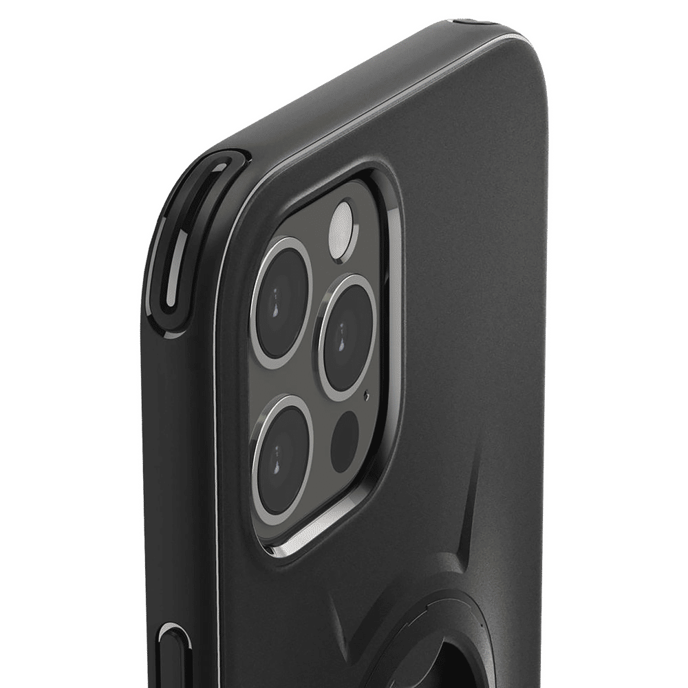 TPU & Polycarbonate Bike Mount Case for Apple iPhone 12, 12 Pro (Air Cushion Technology, Black) - Image 11