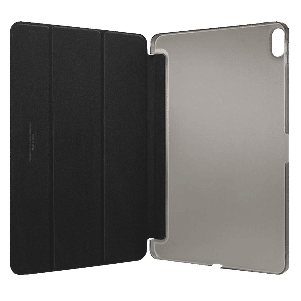 Smart Fold Polycarbonate, Polyurethane Leather Flip Cover for Apple iPad Pro 11 Inch (Wireless Charging Compatible, Black) - Image 12