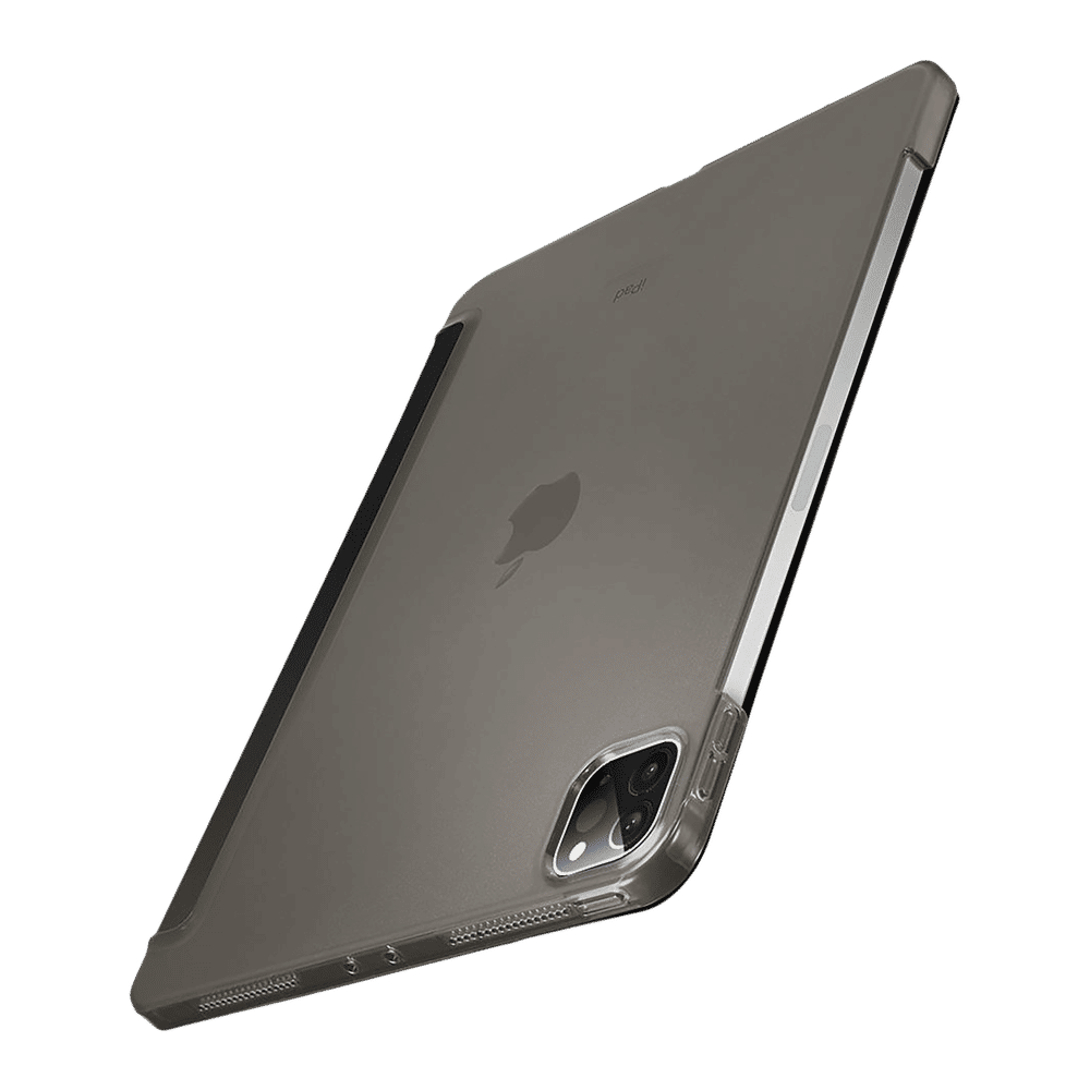 Smart Fold Hard Polyurethane Leather & Polycarbonate Back Cover for Apple iPad Pro 11 Inch (2018/2020) (Magnetic Closure, Black) - Image 12