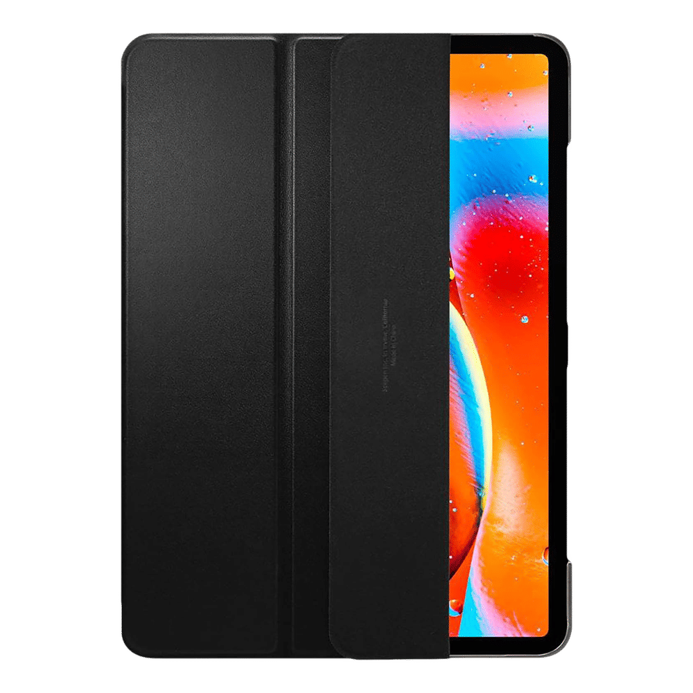 Smart Fold Hard Polyurethane Leather & Polycarbonate Back Cover for Apple iPad Pro 11 Inch (2018/2020) (Magnetic Closure, Black) - Image 20