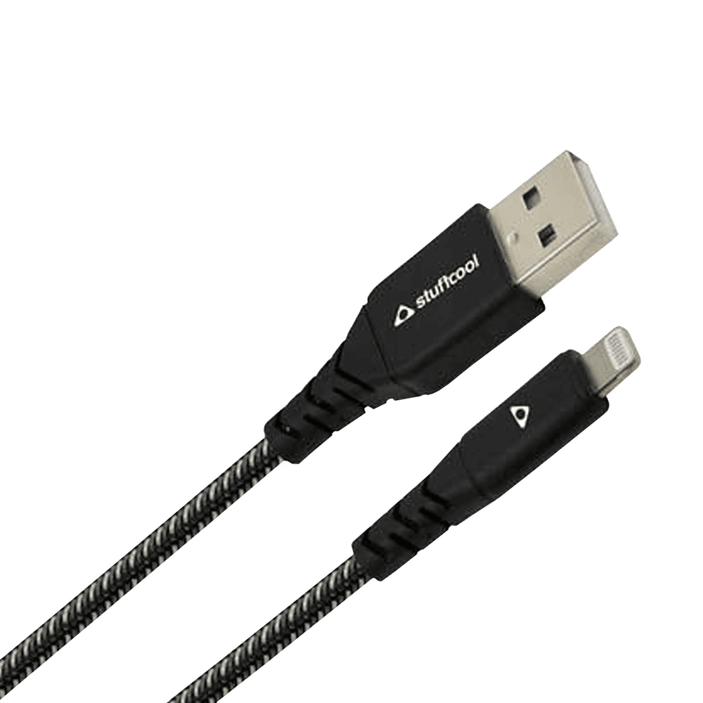 Type A to Lightning 3.9 Feet (1.2M) Cable (MFI Certified, Black) - Image 4
