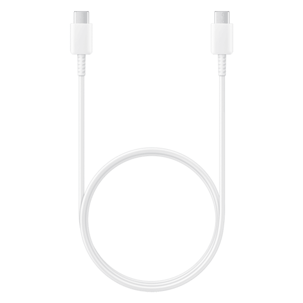 Type C to Type C 3.2 Feet (1M) Cable (2 Mbps Data Speed, White)