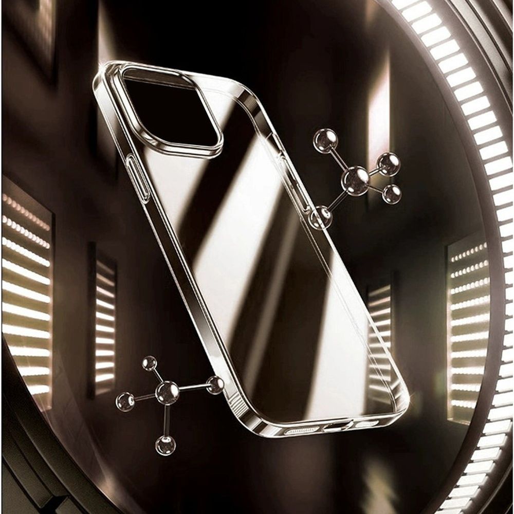 2IN1 Defence Tempered Glass & Silicon Back Cover Combo for Apple iPhone 15 Pro Max (Anti-Scratch Design, Clear) - Image 3