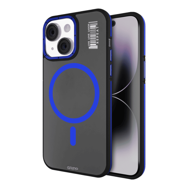 Raigor Hard & Soft Polycarbonate & Thermoplastic Elastomer Back Cover for Apple iPhone 15 (MagSafe Compatible, Blue)