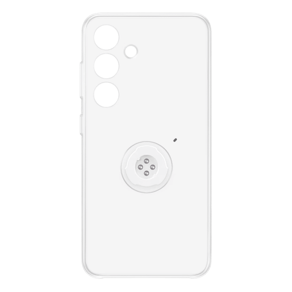 Back Cover for SAMSUNG Galaxy S24 (Versatile Grip, Transparent)
