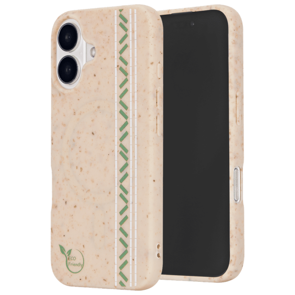 Back Cover for Apple iPhone 16 Plus (Magsafe Compatible, Beige)