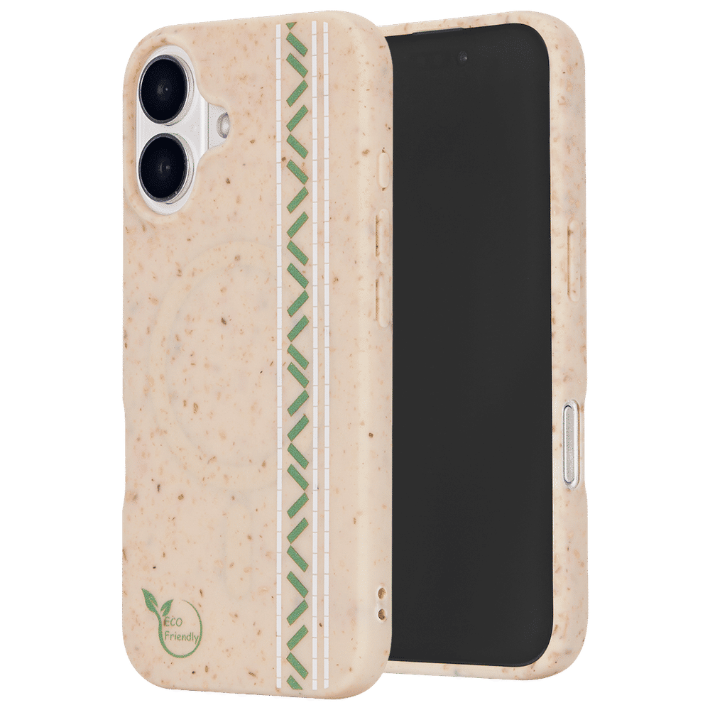Back Cover for Apple iPhone 16 Plus (Magsafe Compatible, Beige)