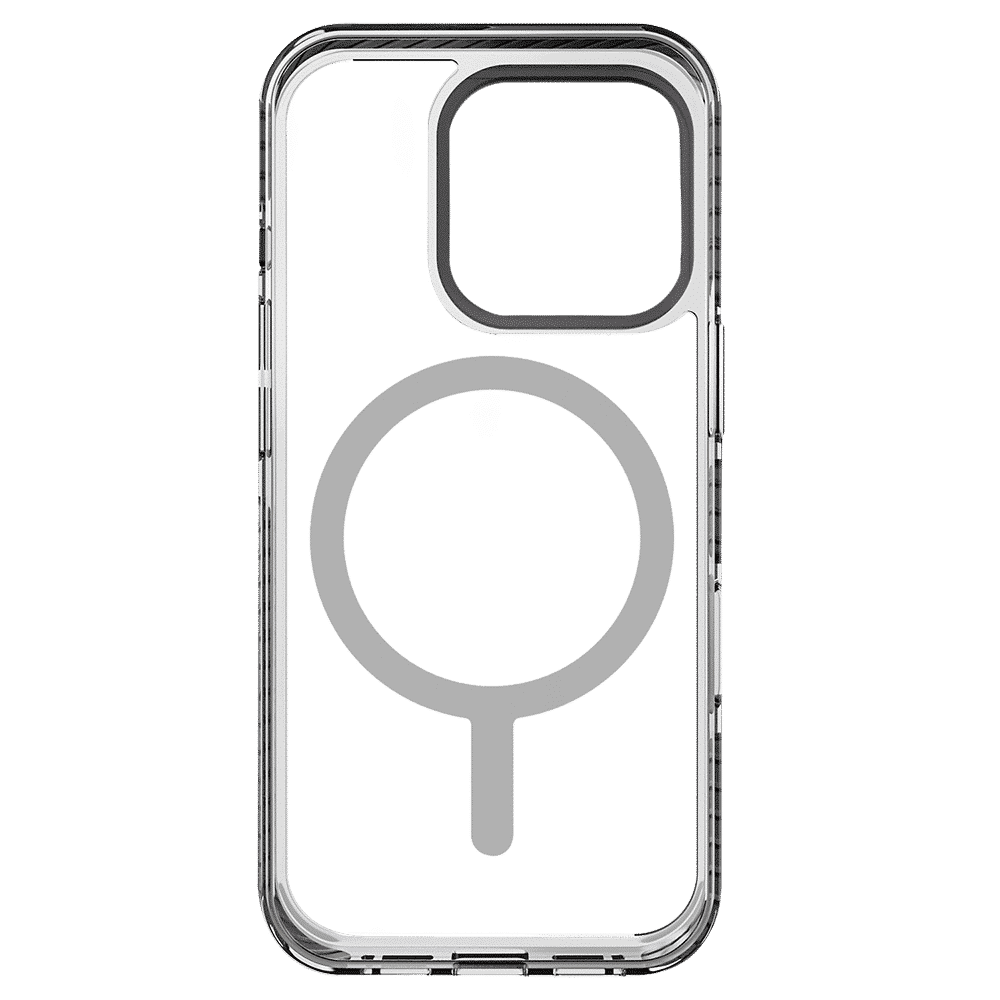Combat Hard TPU & Polycarbonate Back Cover for Apple iPhone 16 Pro Max (MagSafe Compatible, Grey) - Image 4
