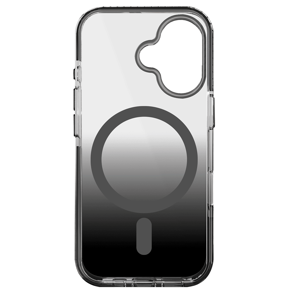Dusk TPU & Polycarbonate Back Cover for Apple iPhone 16 Plus (MagSafe Compatible, Black) - Image 4