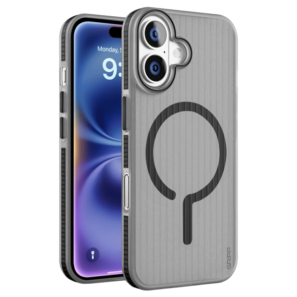 Slimfit TPU Back Cover for Apple iPhone 16 Plus (MagSafe Charging Support, Black)