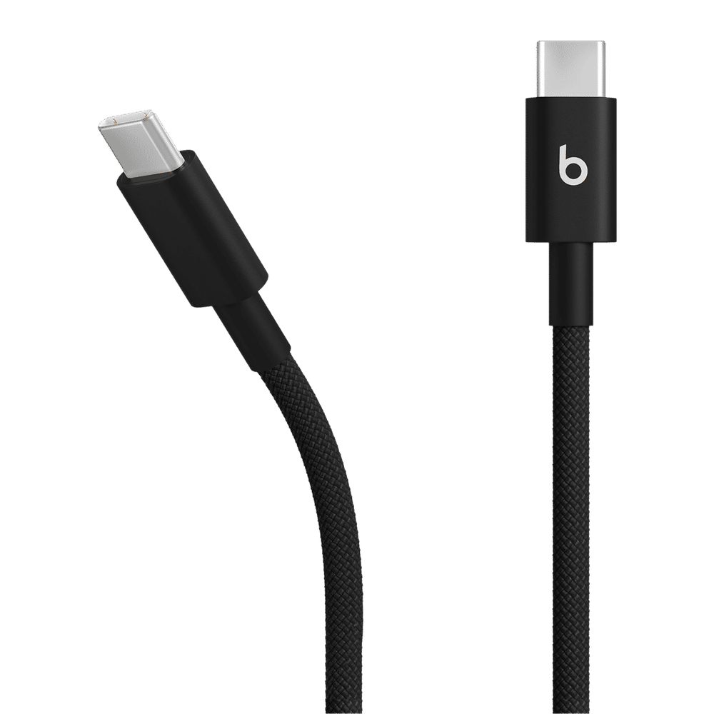 Type C to Type C 5 Feet (1.5M) Cable (Tangle-free Woven Design, Bolt Black) - Image 2