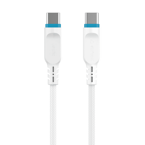 Tug Type C to Type C 3.93 Feet (1.2M) Cable (Sync & Charge, White)