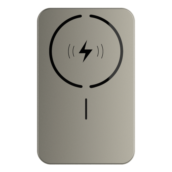 20000 mAh 20W Fast Charging Power Bank (1 Type A Port, 1 Type C Port, LED Display, Titanium)