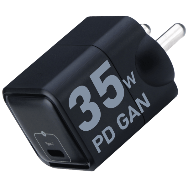 35W Type C GaN Charger (Adapter Only, Black)