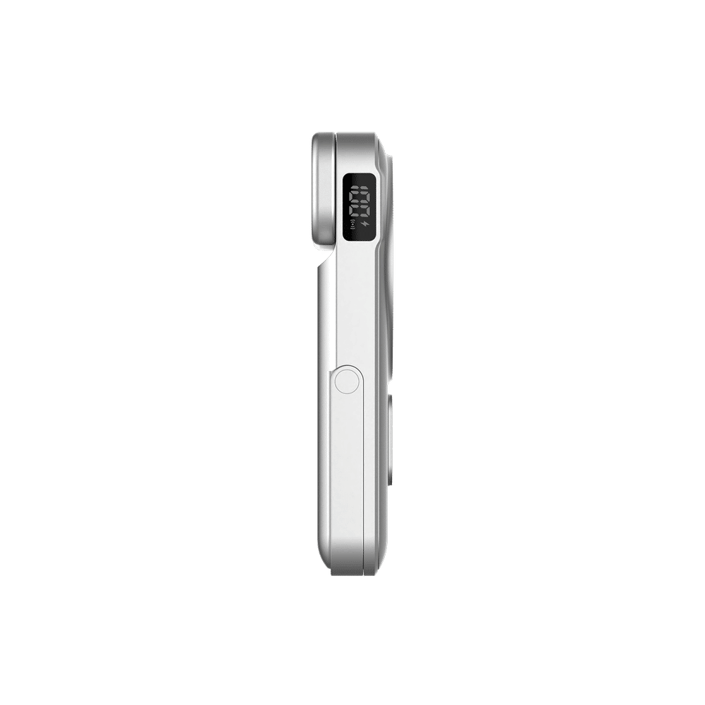 10000 mAh 35W Fast Charging Power Bank (1 Type C Port, Premium Aluminium Casing, MagSafe Compatible, Built-in Apple Watch Charger, Silver) - Image 8