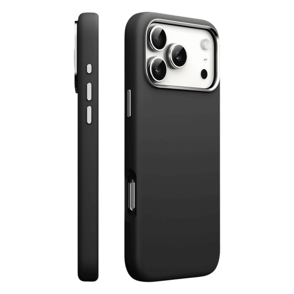 Magpro Soft Silicon Back Cover for Apple iPhone 18 Pro (MagSafe Compatible, Black)
