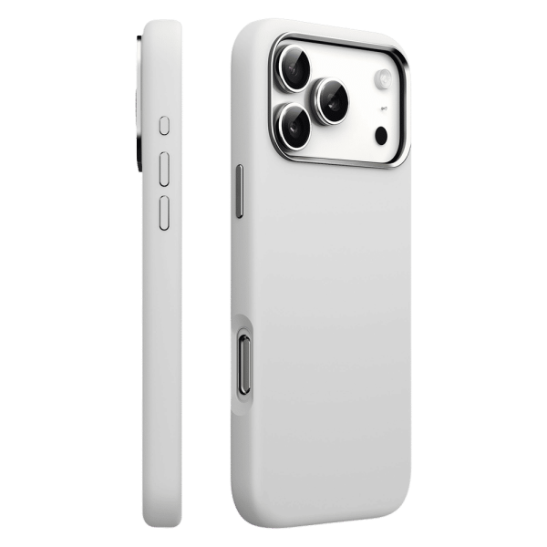 Magpro Soft Silicon Back Cover for Apple iPhone 18 Pro Max (MagSafe Compatible, White)