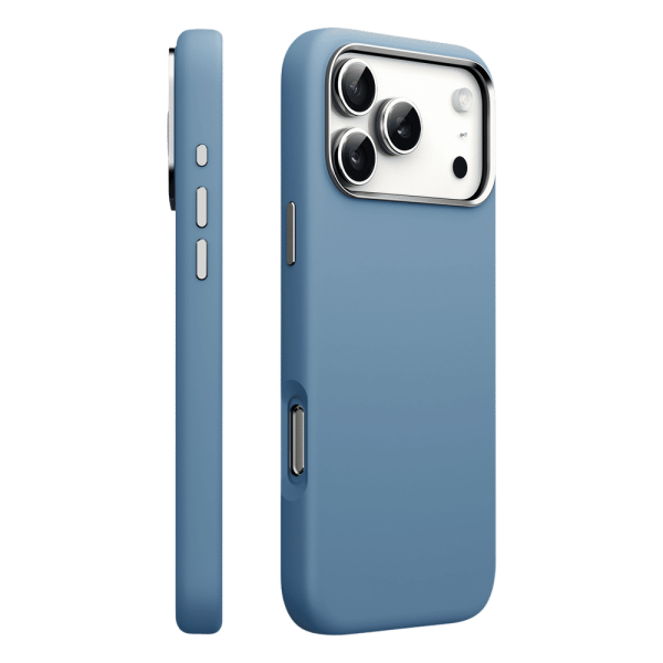 Magpro Soft Silicon Back Cover for Apple iPhone 18 Pro Max (MagSafe Compatible, Light Blue)